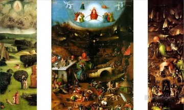 Hieronymus Bosch Painting - the last judgement 1482 Hieronymus Bosch